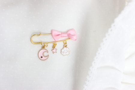 Agrafka MINI wersja różowa