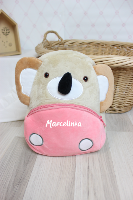 Plecak z imieniem- zwierzęta