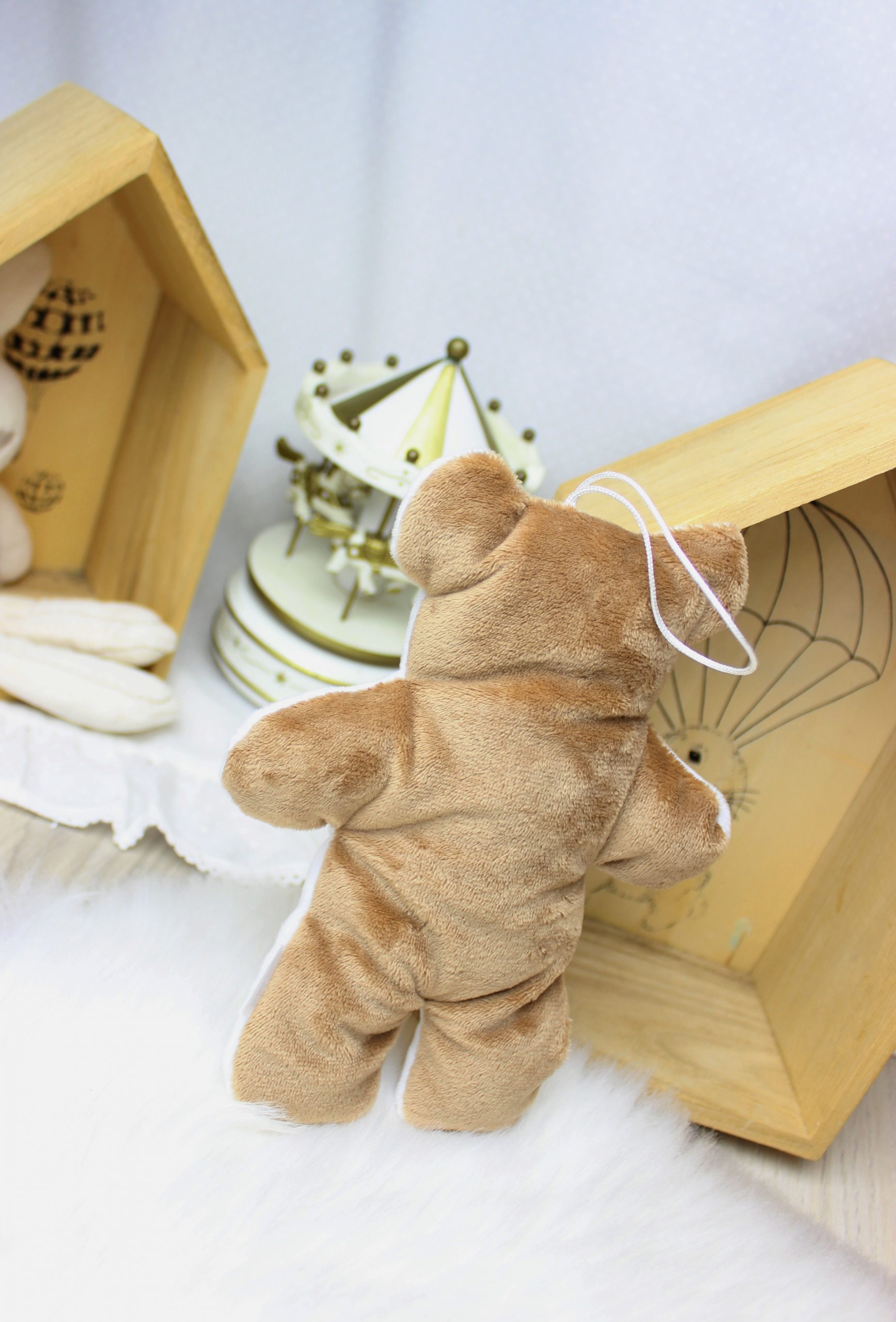 Pluszowa zawieszka do smoczka -Miś - obrazek 5