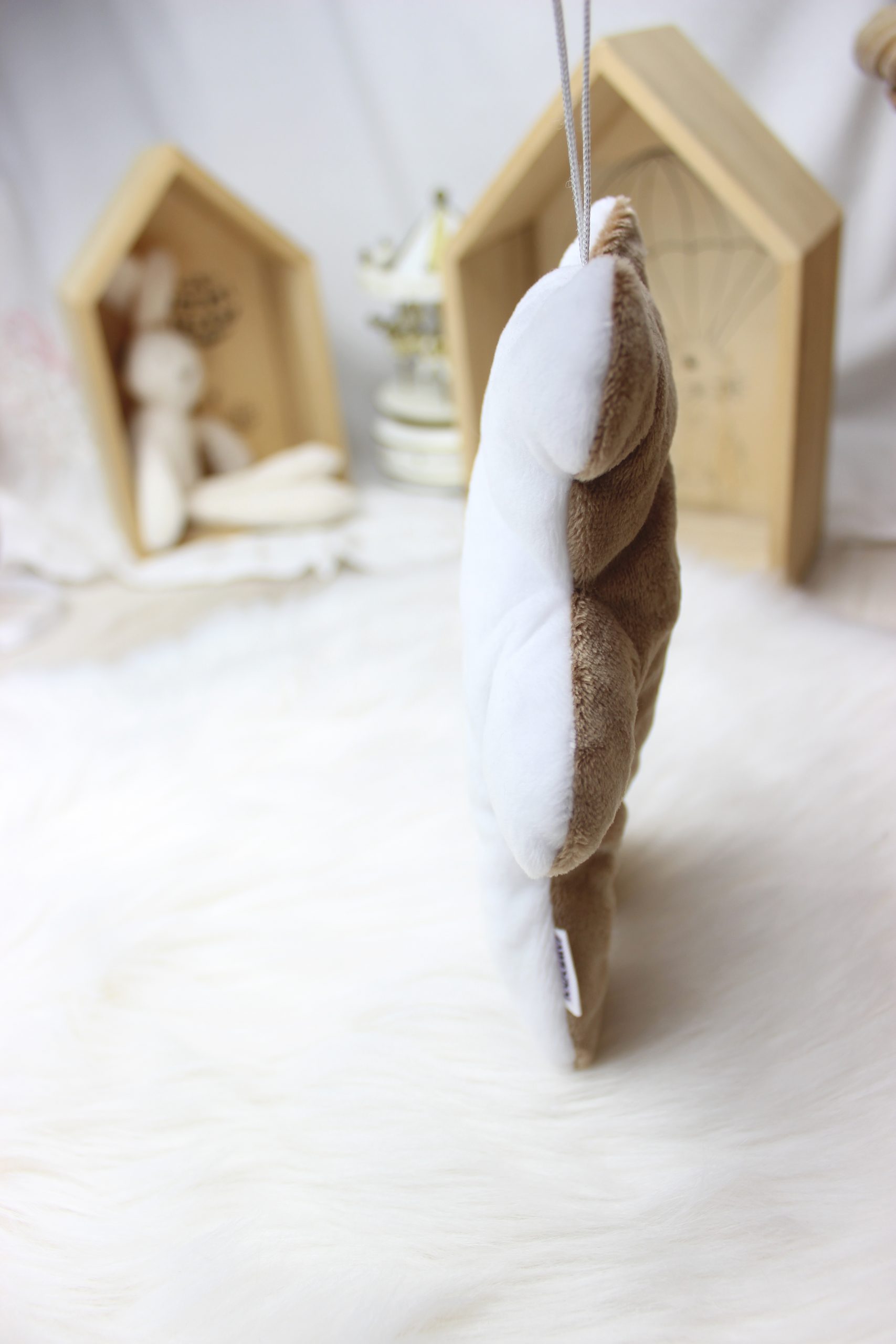 Pluszowa zawieszka do smoczka -Miś - obrazek 7