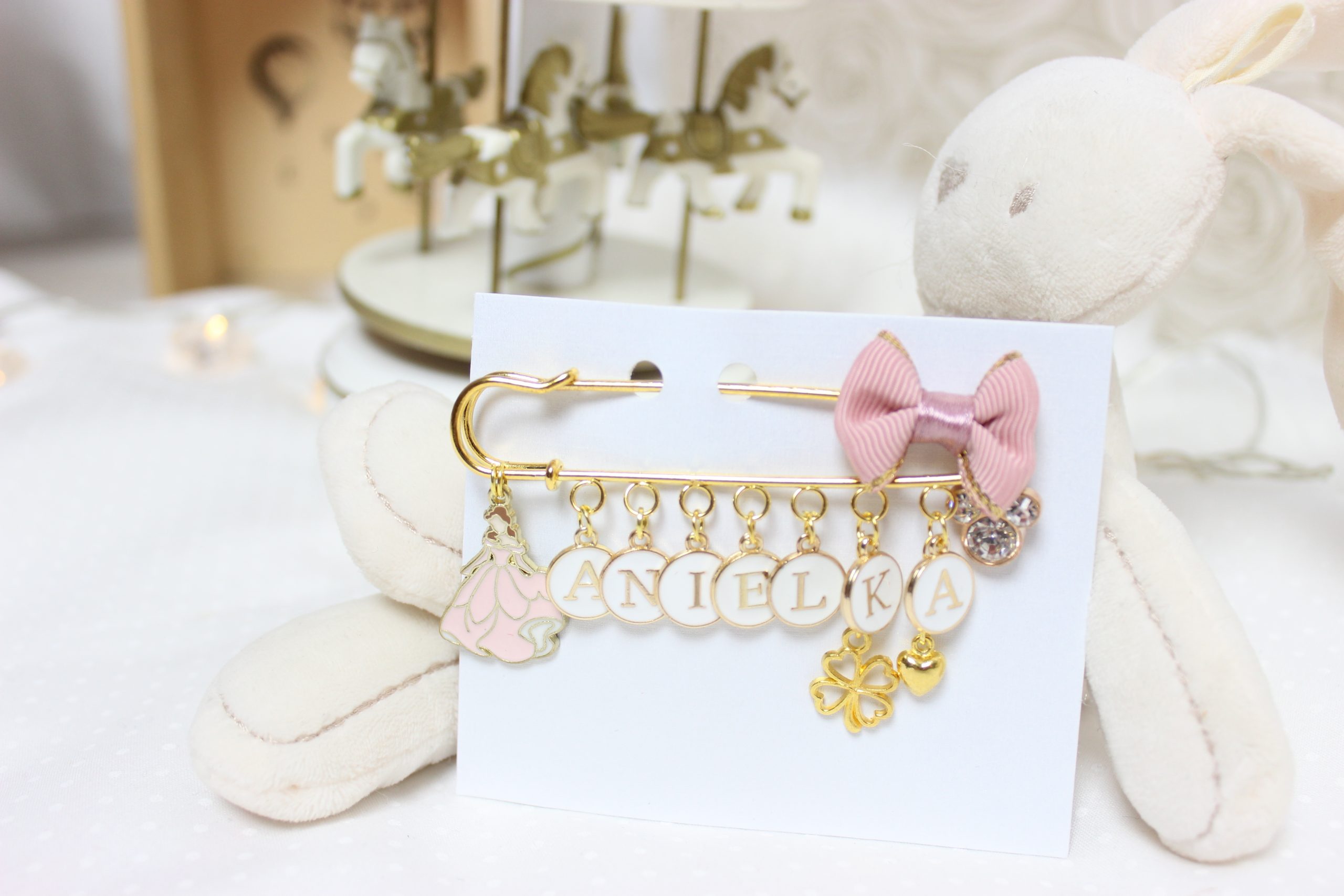 Agrafka do wózka / księżniczka