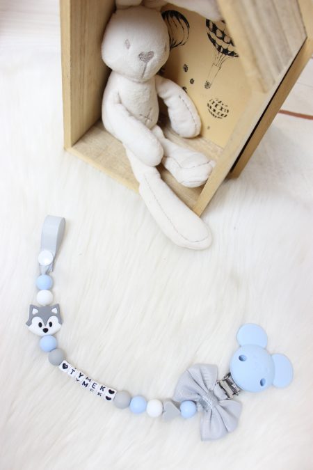 Zawieszka „szary lisek”