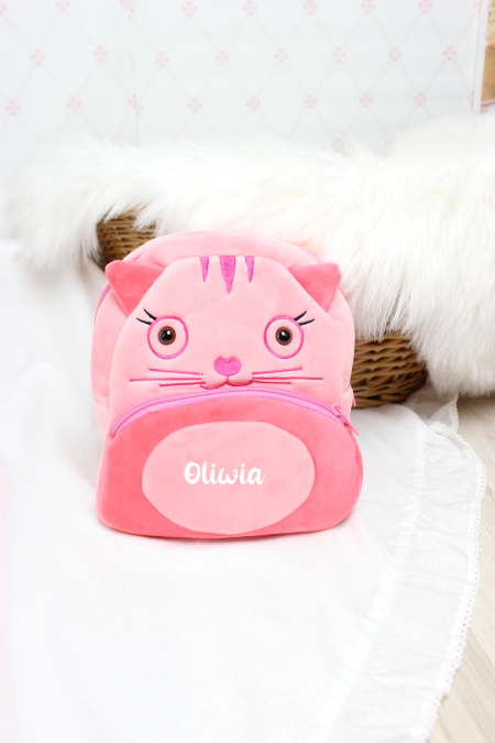 Pluszowy plecak Kotek