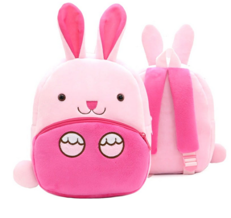 Pluszowy Plecak Królik róż