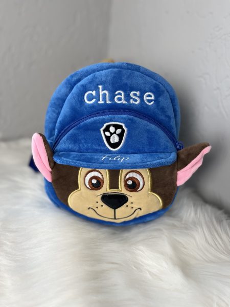 Pluszowy plecak Piesek Niebieski