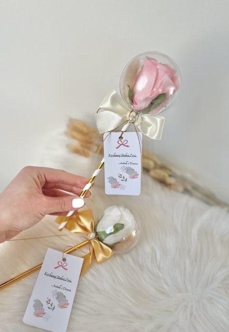 Róża w kuli- wersja dla Babci