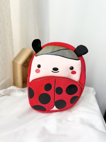 Pluszowy plecak biedronka