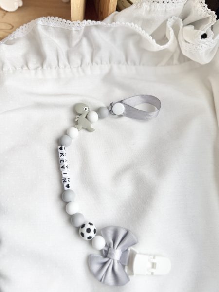 Zawieszka do Smoczka piłka i dinozaur